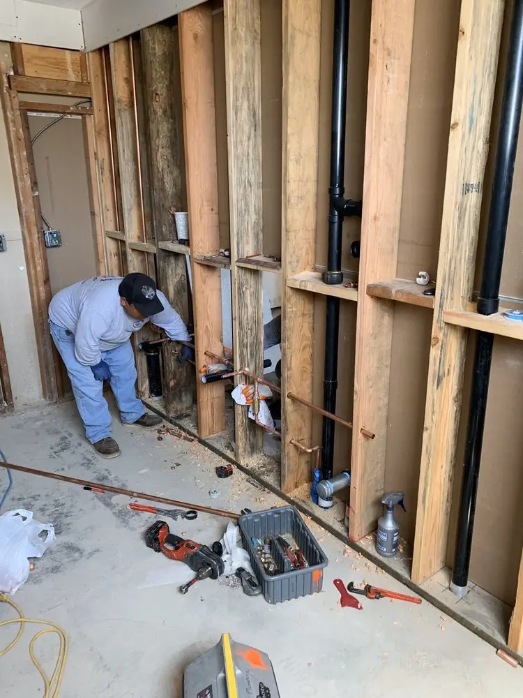 Commercial rough-in plumbing for Water Heater Replacement in Randallsville
